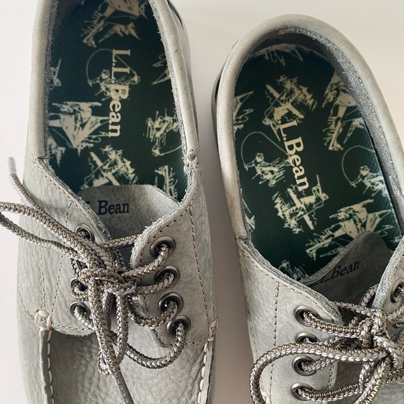 L.L. Bean Men's Campside Blucher Mocs Boat Shoes Sz 7 - Picture 7 of 12